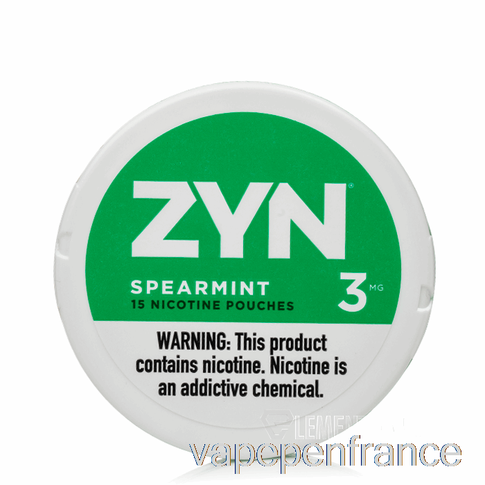 Sachets De Nicotine Zyn - Stylo Vape Menthe Verte 3mg